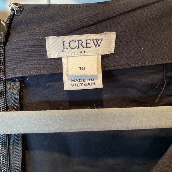 J Crew black dress with bell sleeves size 10 - Picture 2 of 4